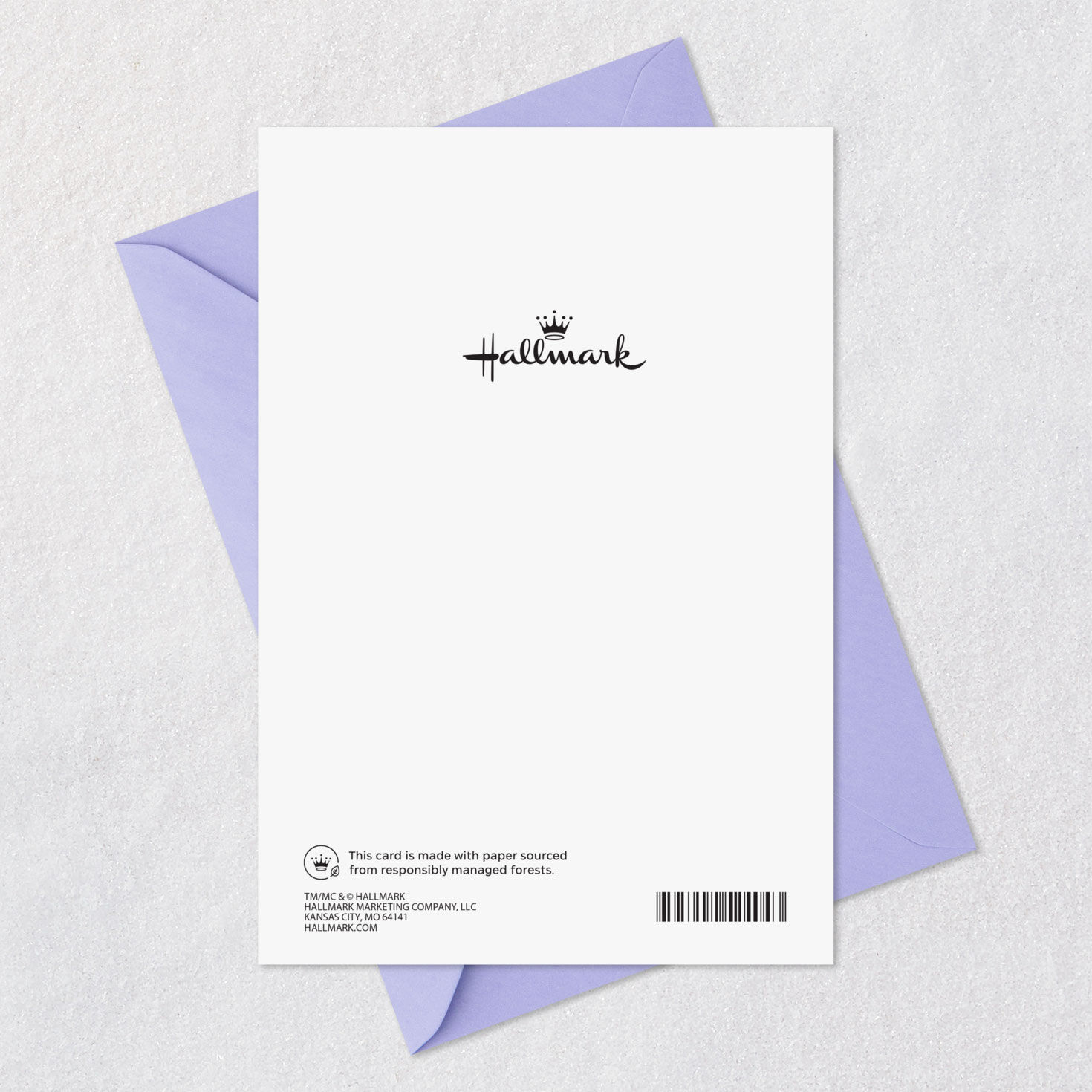 Pastel Lettering Sympathy Card Card Back with Envelope image number 7