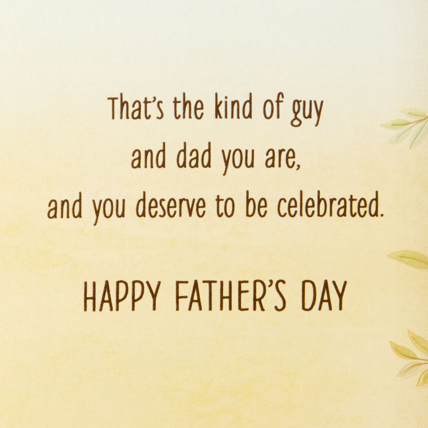 Great Guy, Great Dad Father's Day Card, , large image number 2