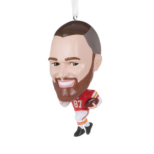 NFL Kansas City Chiefs Travis Kelce Bouncing Buddy Hallmark Ornament, 