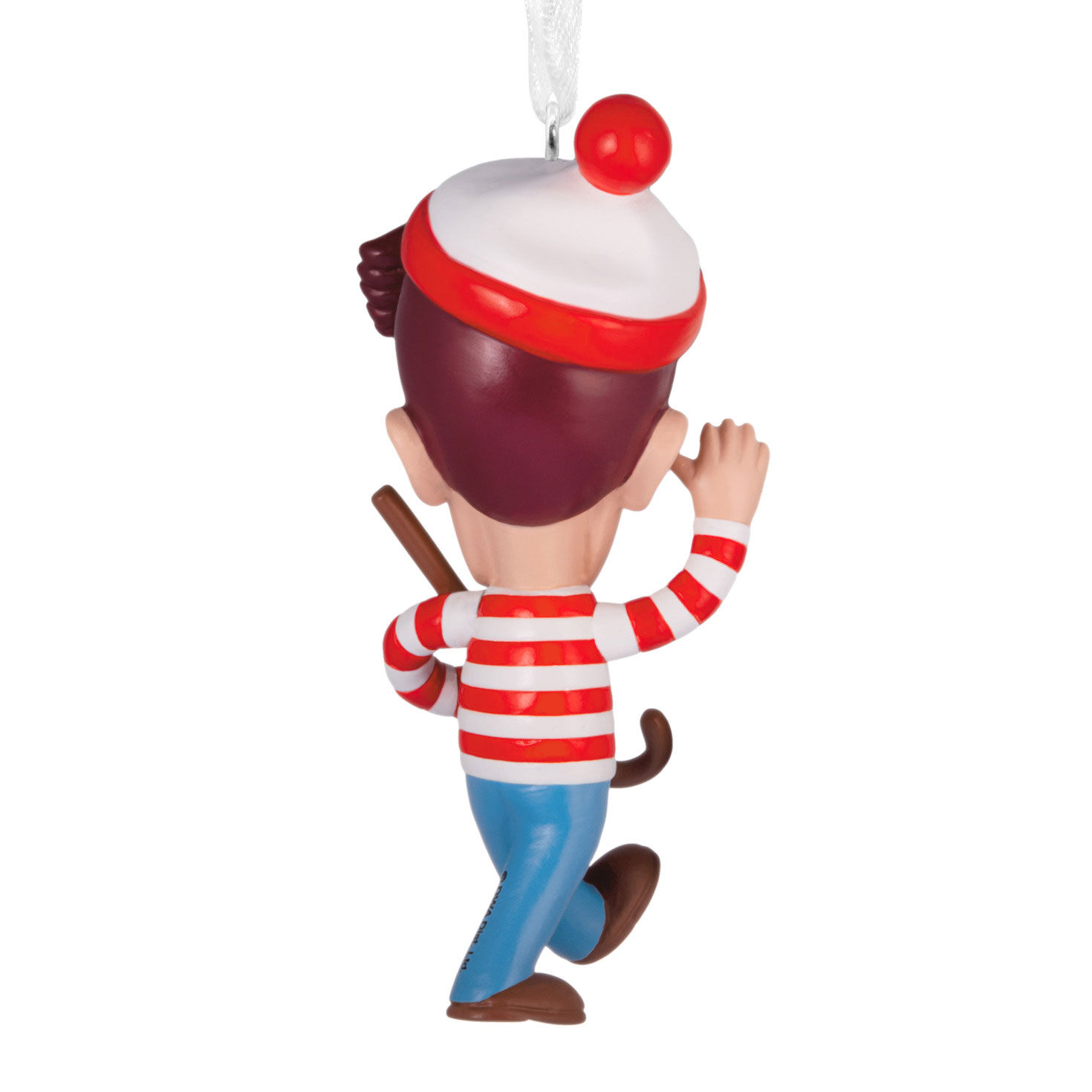 Where's Waldo  Christmas Ornament Back image number 6