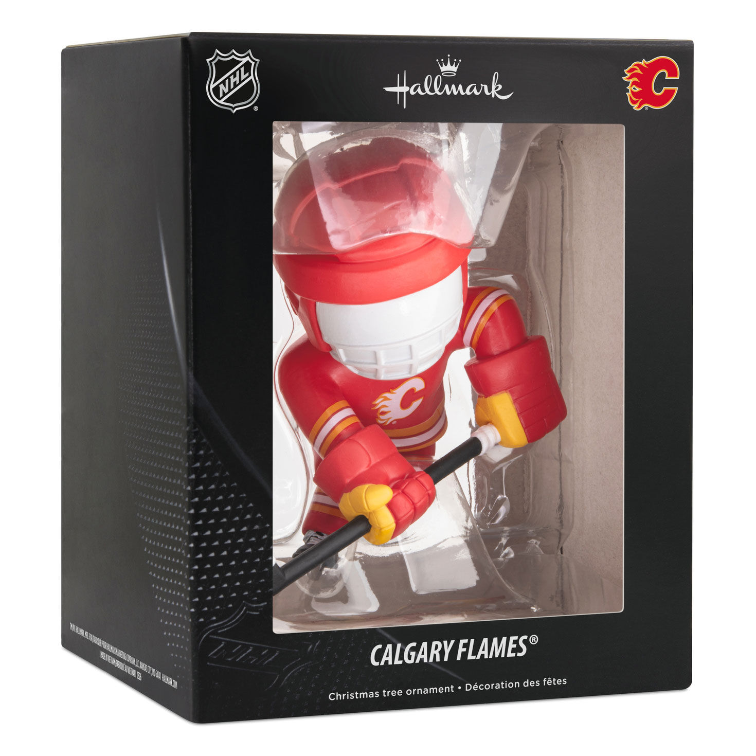 Calgary Flames Hockey Player Christmas Ornament package front image number 7