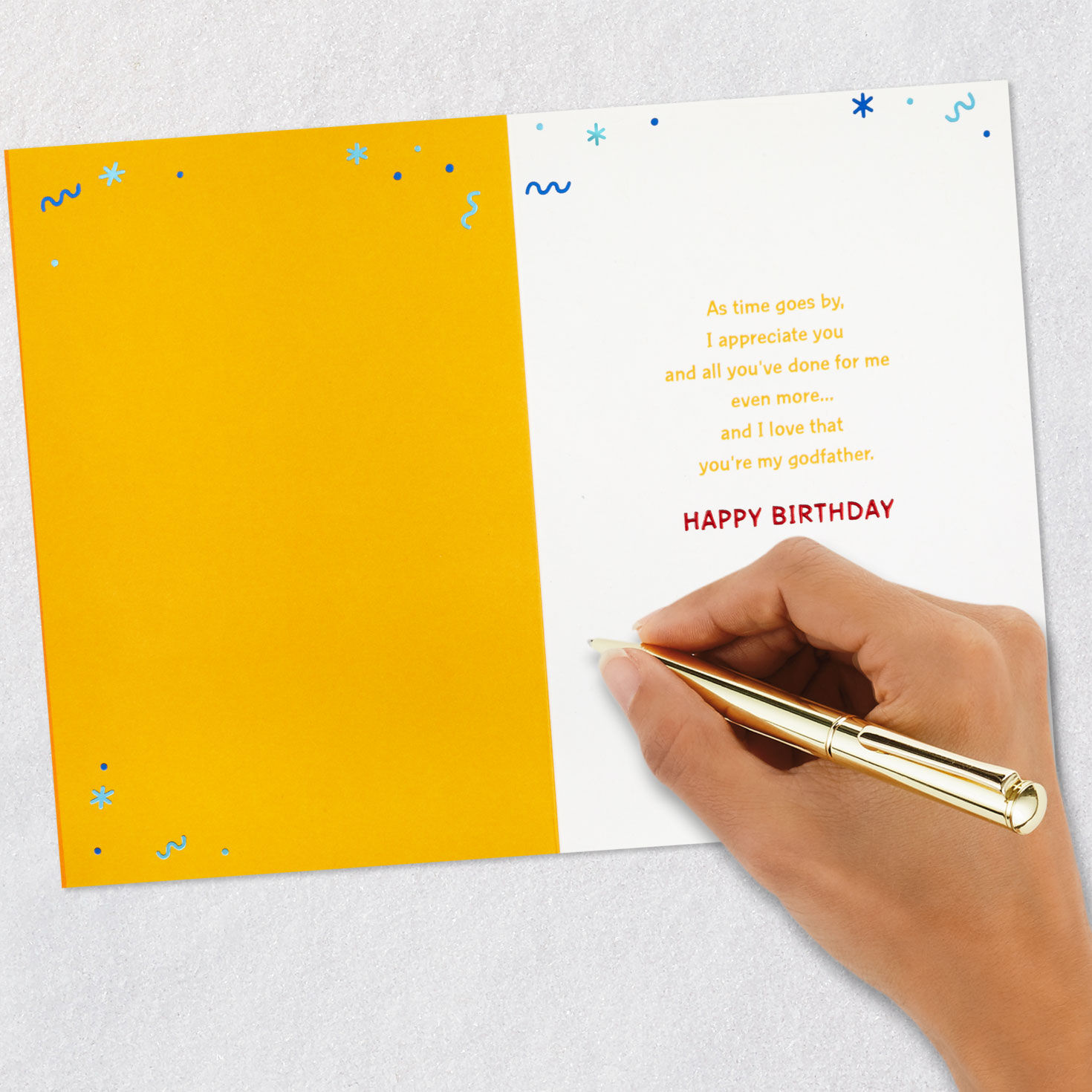 Love and Gratitude Birthday Card for Godfather for only USD 5.99 | Hallmark