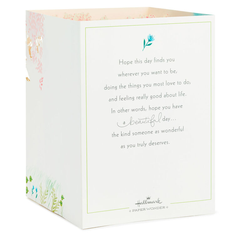 Do What You Love 3D Pop-Up Birthday Card, , large image number 2