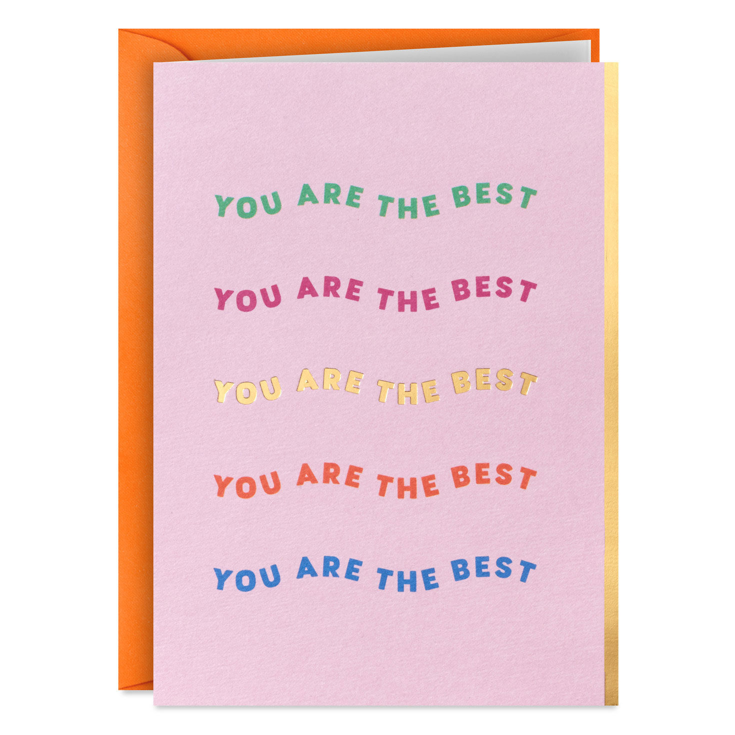 You Are the Best Blank Note Cards, Pack of 5, , large image number 2