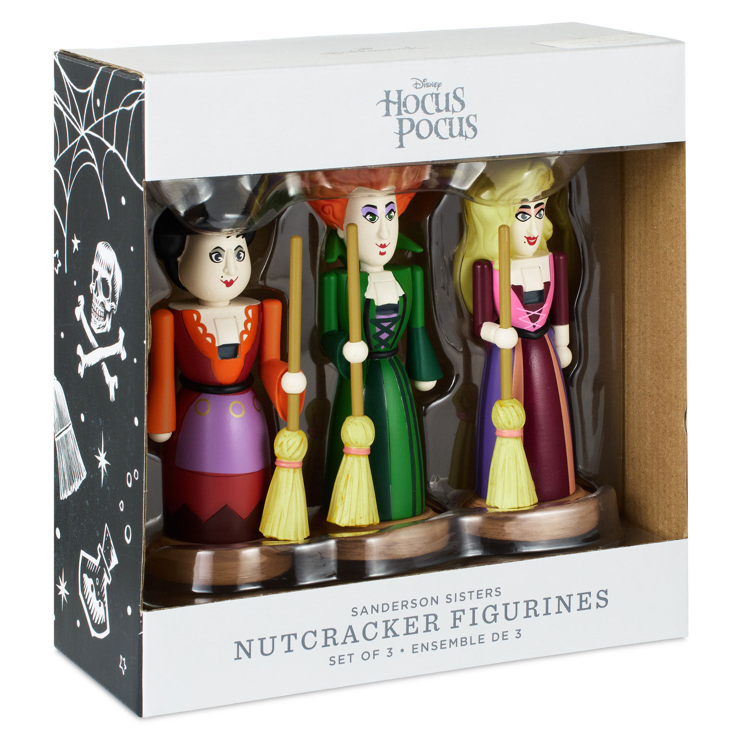 Disney Hocus Pocus Sanderson Sisters Mini Nutcrackers package front image number 5