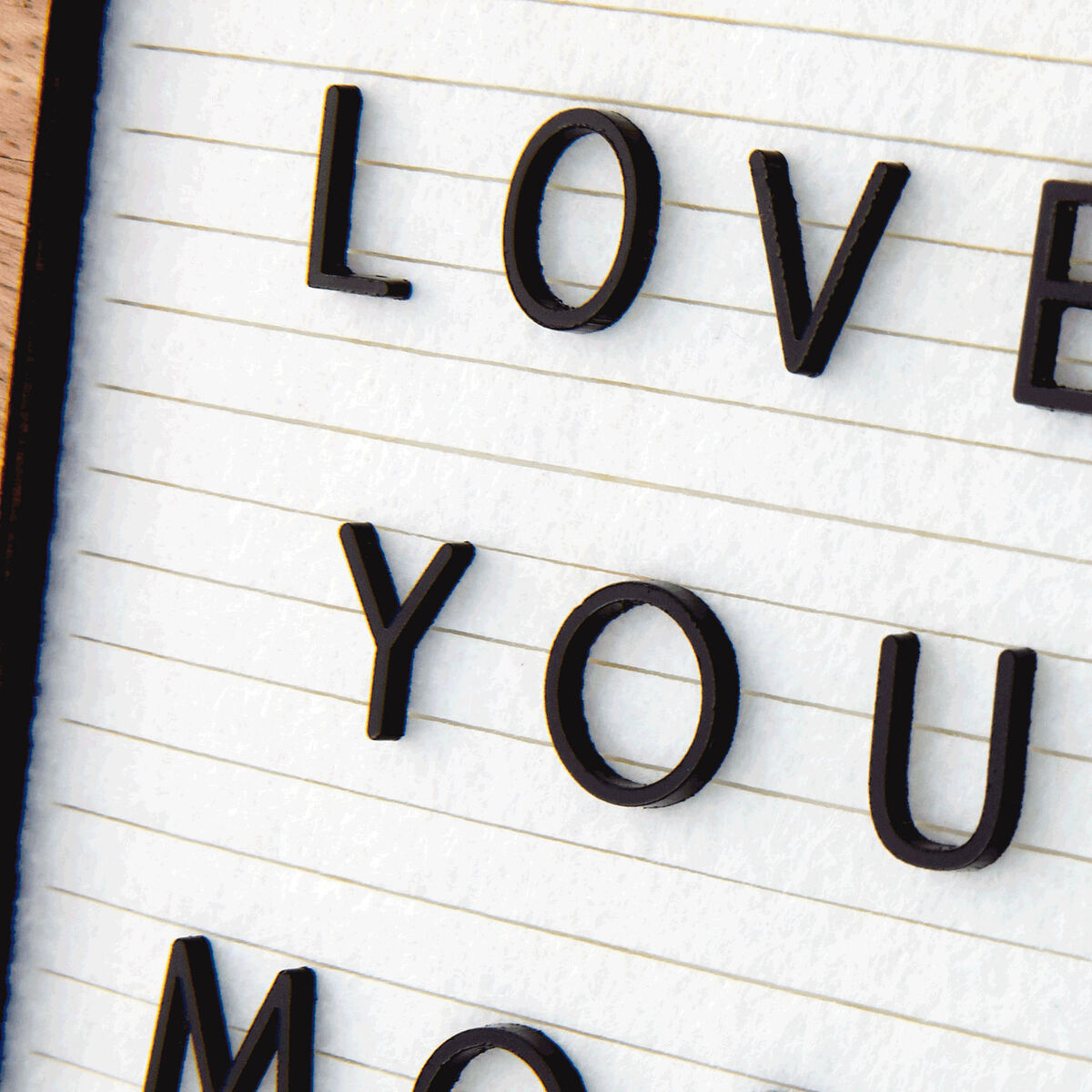 Love You More Letter Board Birthday Card Greeting Cards Hallmark