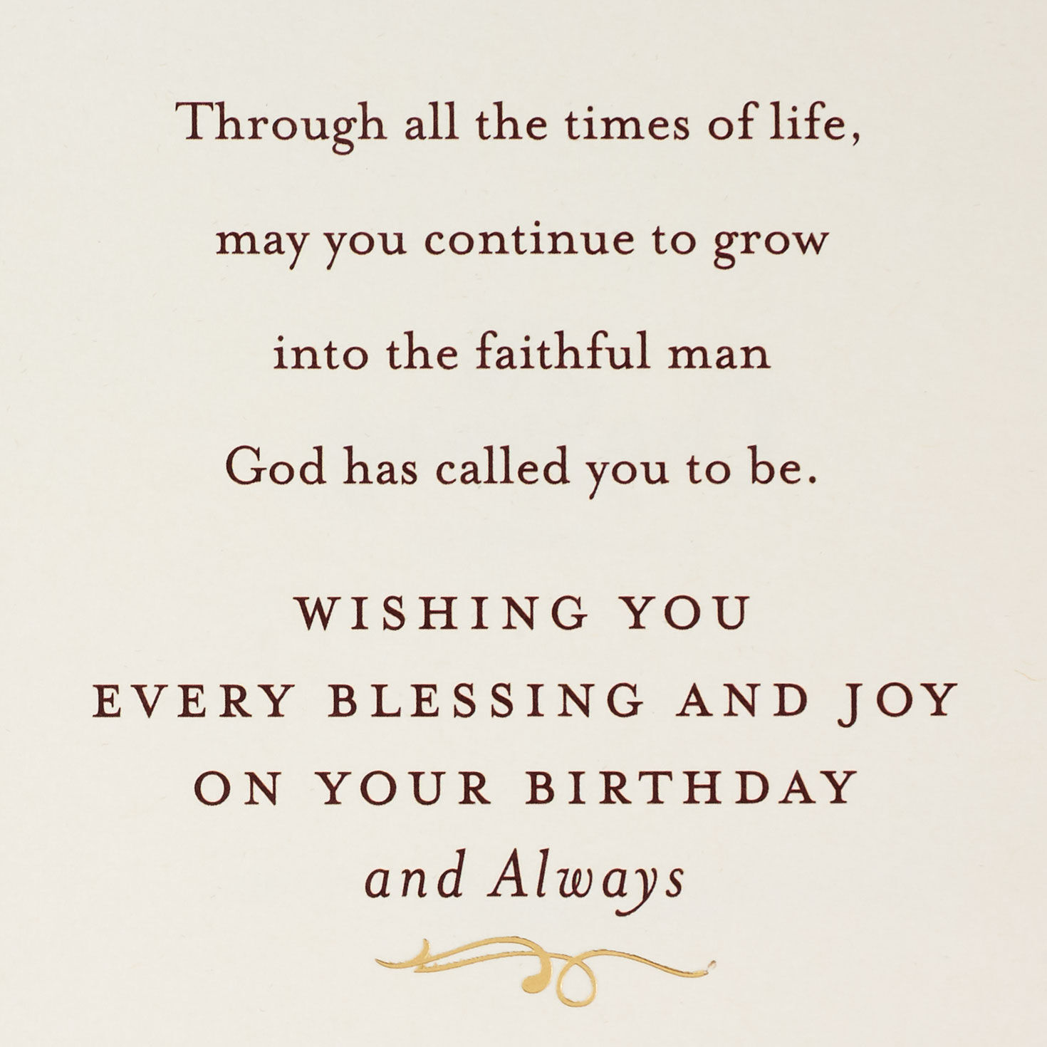 May You Continue to Grow Religious Birthday Card for Son for only USD 5.99 | Hallmark