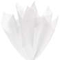 Solid White Tissue Paper, 6 sheets, White, large image number 3