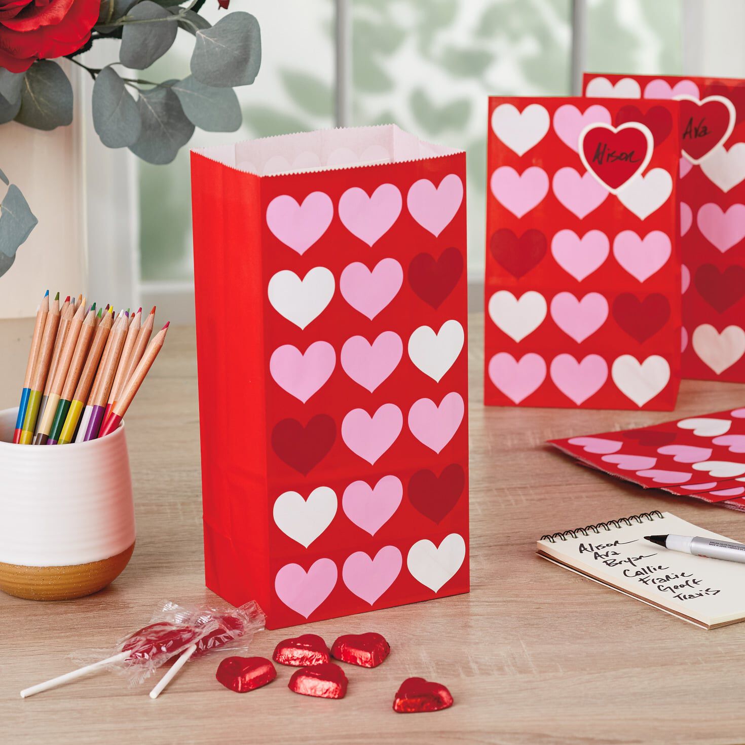 Happy Birthday Katie Mini Heart Tin Gift Present For Katie WIth Chocolates