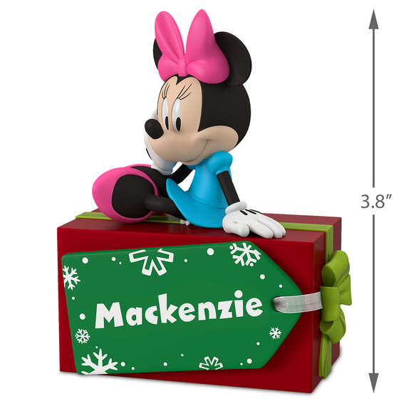 Disney Minnie Mouse Christmas Present Personalized Ornament, , large image number 3