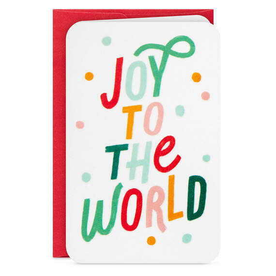 3.25" Joy to the World Christmas Card, , large image number 3