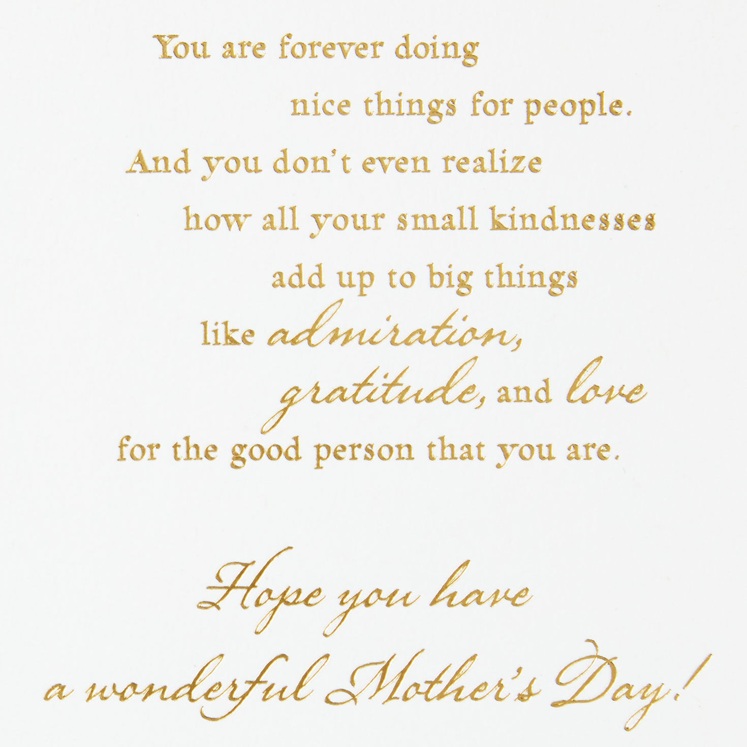 Marjolein Bastin Birds on Pink Flowers Mother's Day Card  image number 2