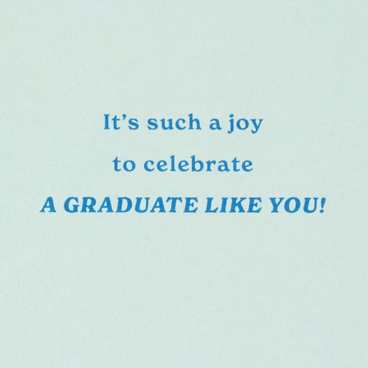 grad card wording SuperShunhu Inspirational Graduation for Him Her, Funny Proud of You Card for Graduates, Poem Congratulations Gifts for Grads : Office Products Our print on demand technology further reduces paper waste and environmental impact You Graduated I'm Both Shocked