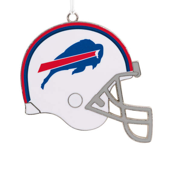 NFL Buffalo Bills Football Helmet Metal Hallmark Ornament