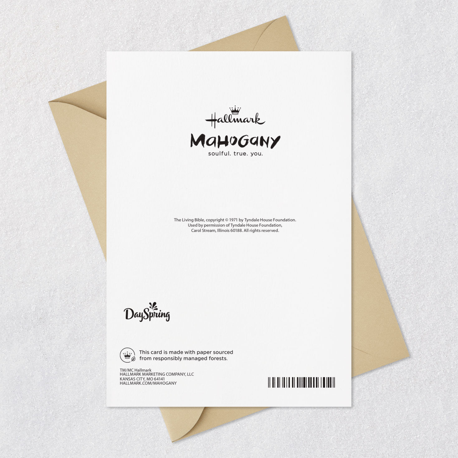 Caring Thoughts and Loving Prayers Religious Sympathy Card, , large image number 8