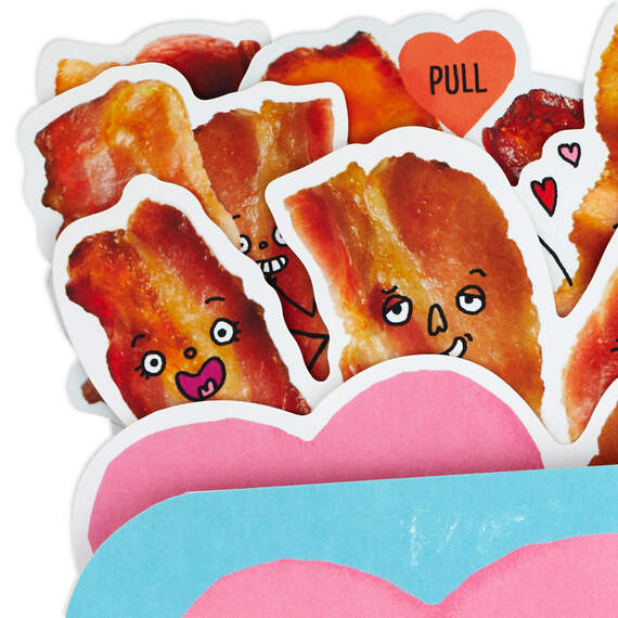 You're Better than Bacon Funny Pop-Up Card, , large image number 4