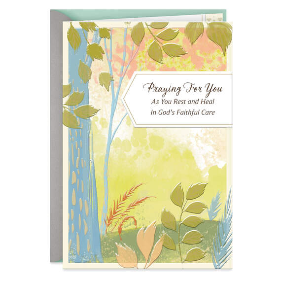 Prayers for Healing Get Well Card