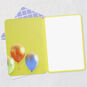 Bright Balloons Blank Card Open card with envelope image number 2