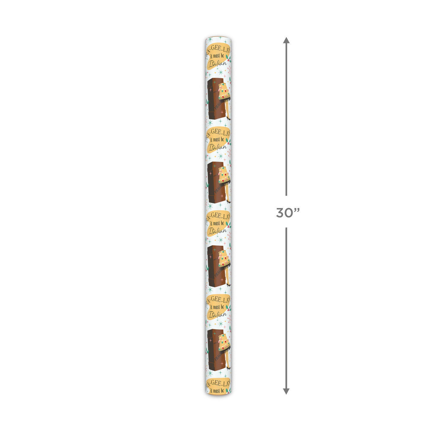 A Christmas Story&trade; Fra-Gee-Lay Leg Lamp Holiday Wrapping Paper, 25 sq. ft., , large image number 5