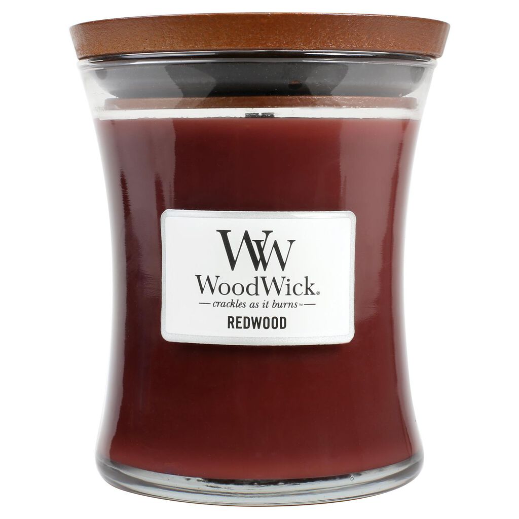 WoodWick® Redwood Medium Candle, 10 oz Candles Hallmark