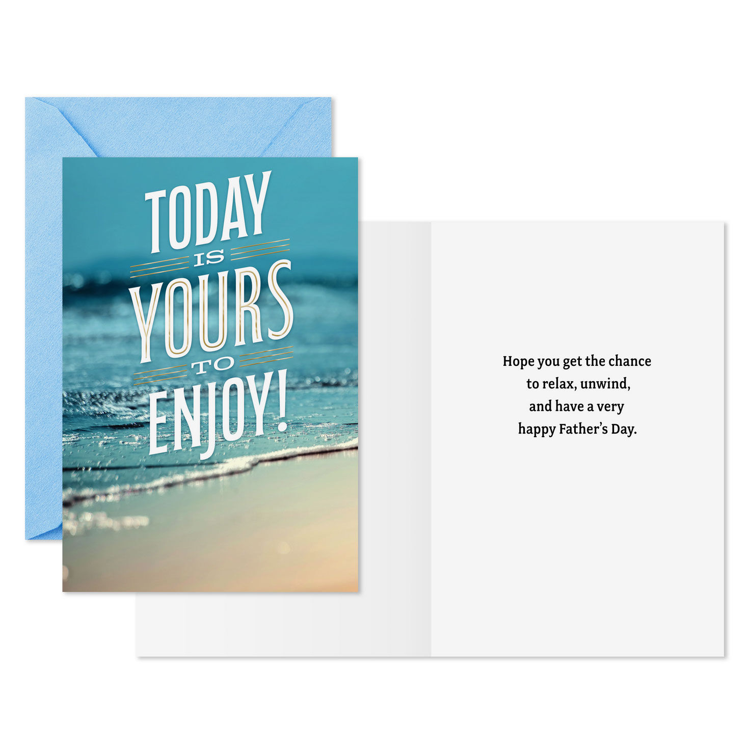 Beach and Bold Lettering Father's Day Card Pack  image number 3