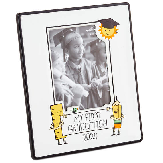 2020 My First Graduation Ceramic Picture Frame, 4x6, , large image number 1