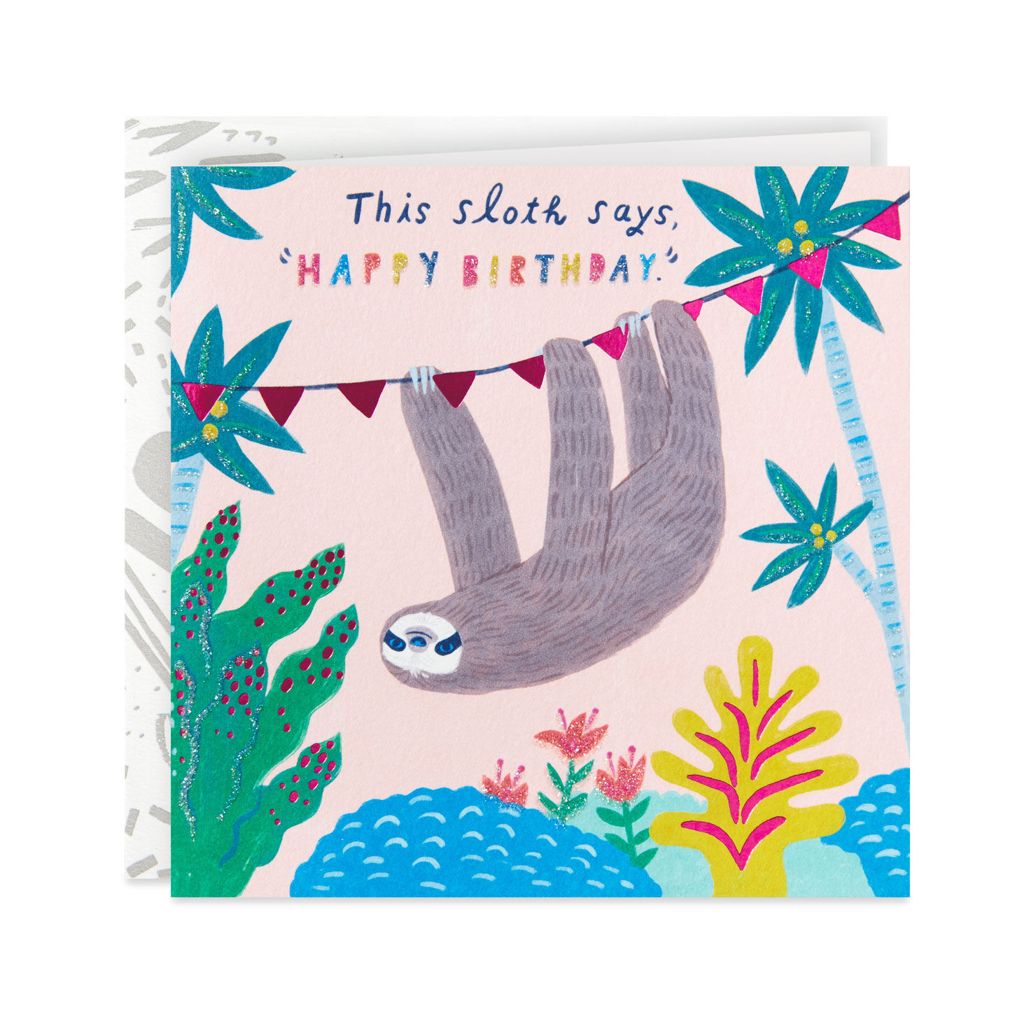 Talking Sloth Funny Birthday Card Greeting Cards Hallmark