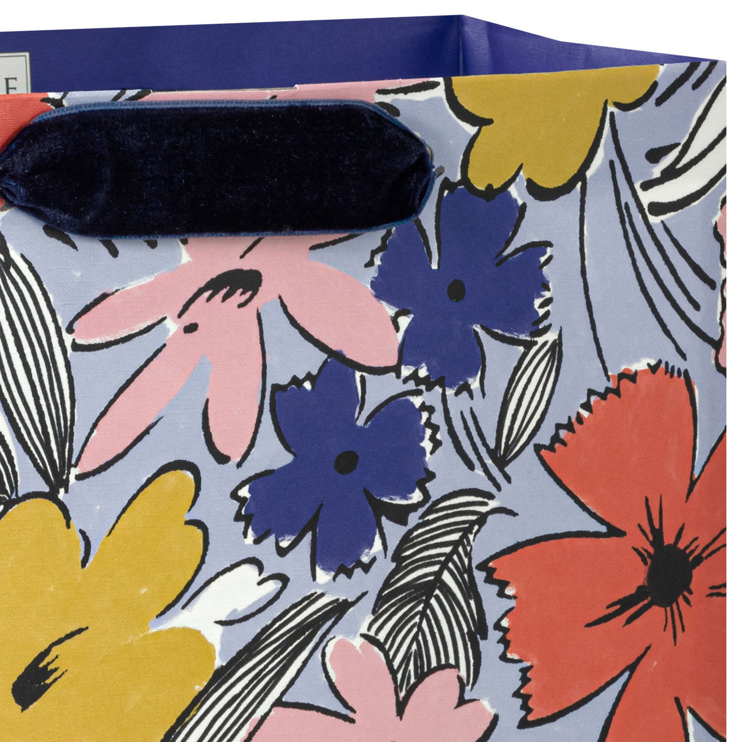 Nostalgic Floral Medium Gift Bag Handel detail image number 4