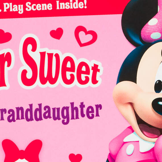 Disney Junior Minnie Mouse Valentine's Day Card for Great-Granddaughter With Sticker Activity, , large image number 5