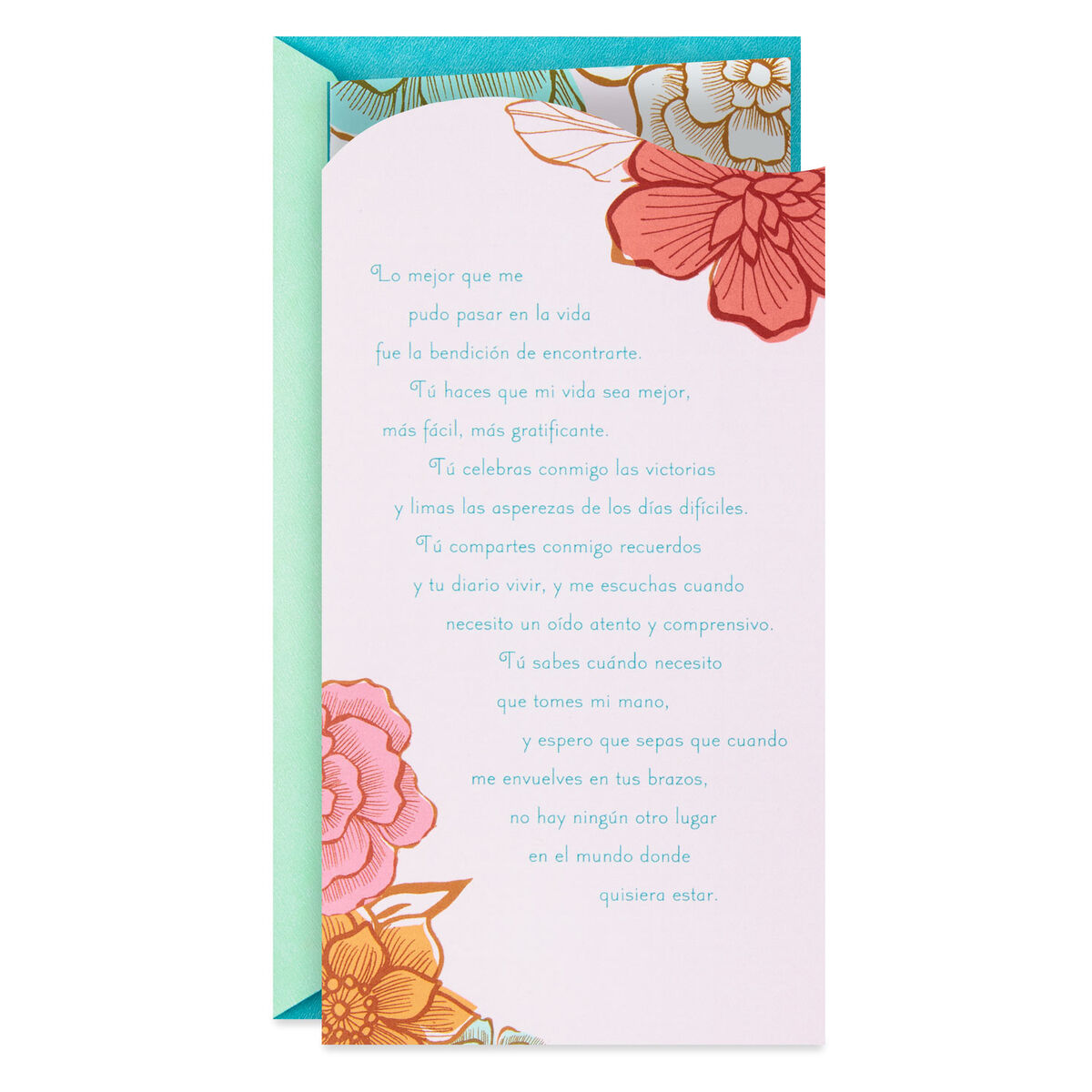 The Best Gift SpanishLanguage Anniversary Card for Wife