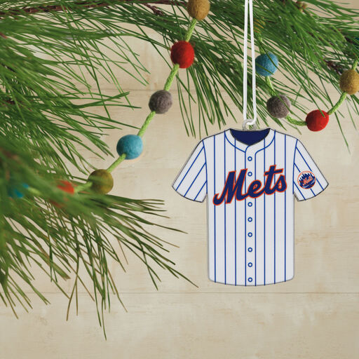 MLB New York Mets™ Baseball Jersey Metal Hallmark Ornament, 