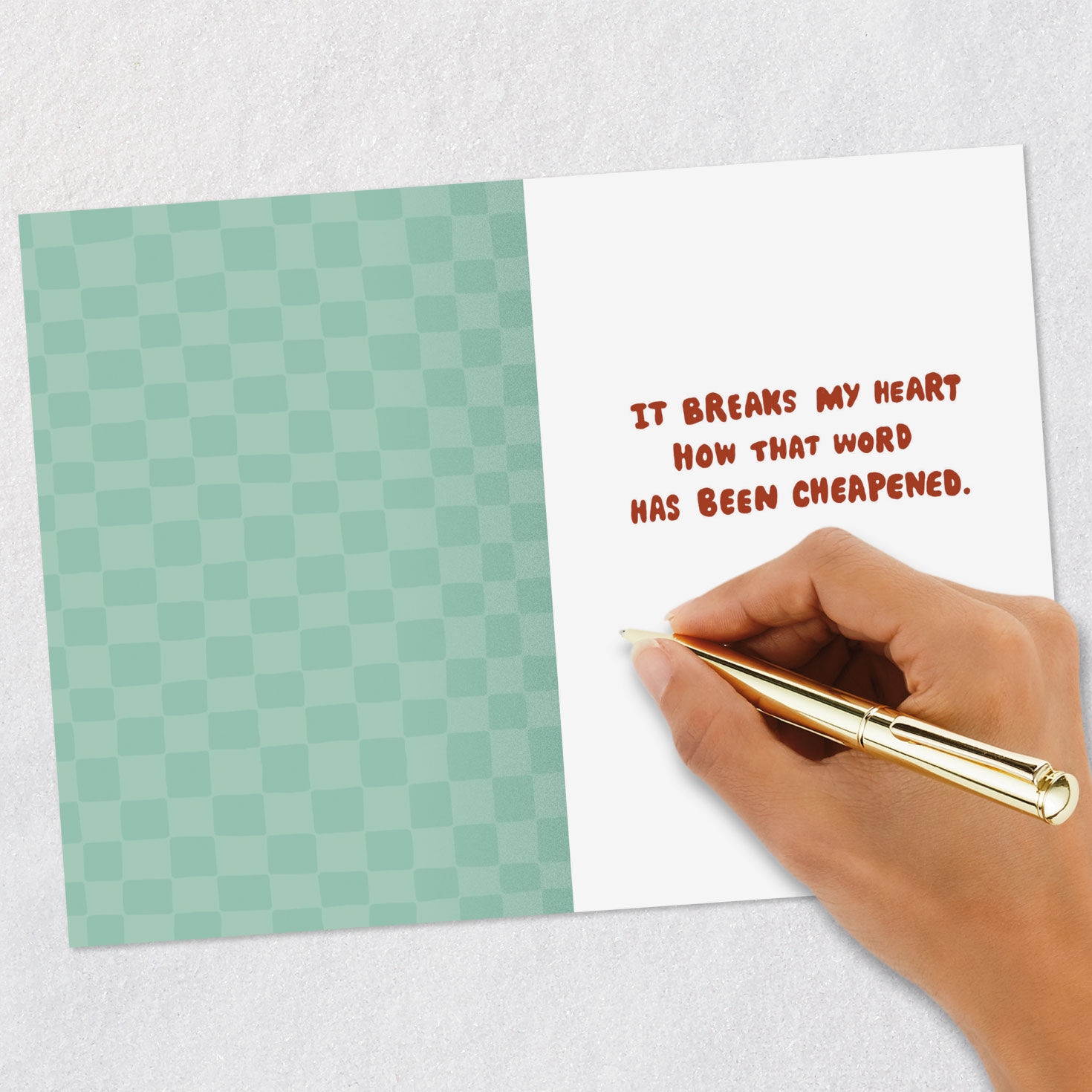 My Actual Bruh Funny Birthday Card for Brother signing card image number 6