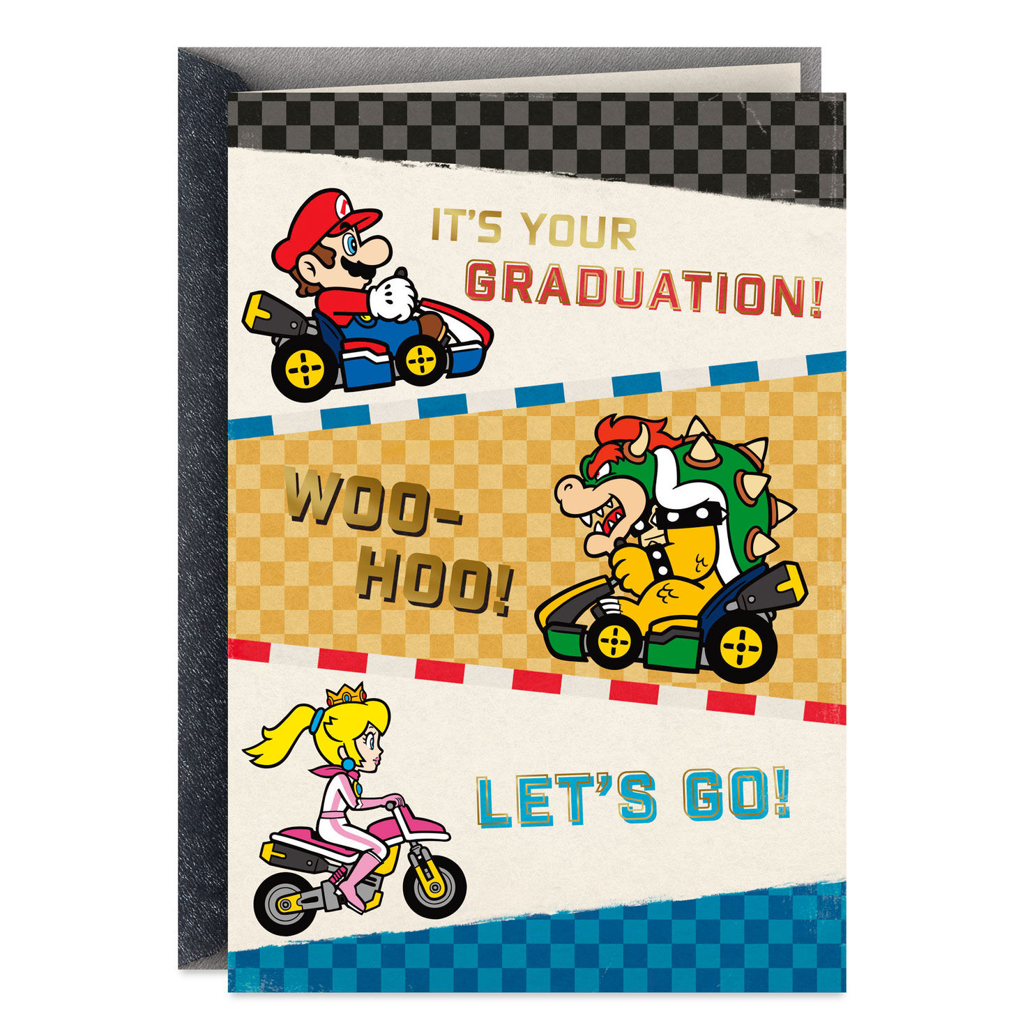 Nintendo Mario Kart™ A Whole New Adventure Graduation Card