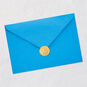 Ice-Skating Scene Gift Card Greeting Holiday Card Envelope Back with Seal image number 10