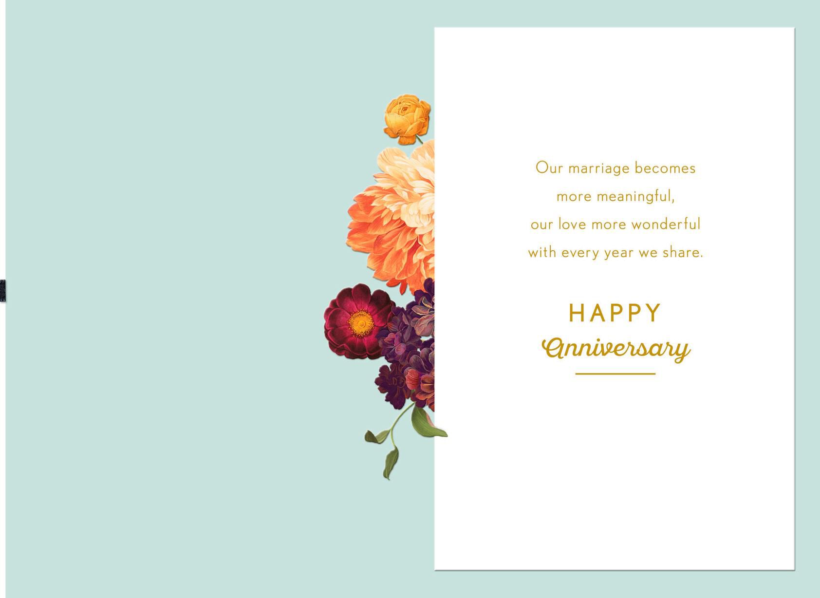 Close to My Heart Anniversary Card For Spouse