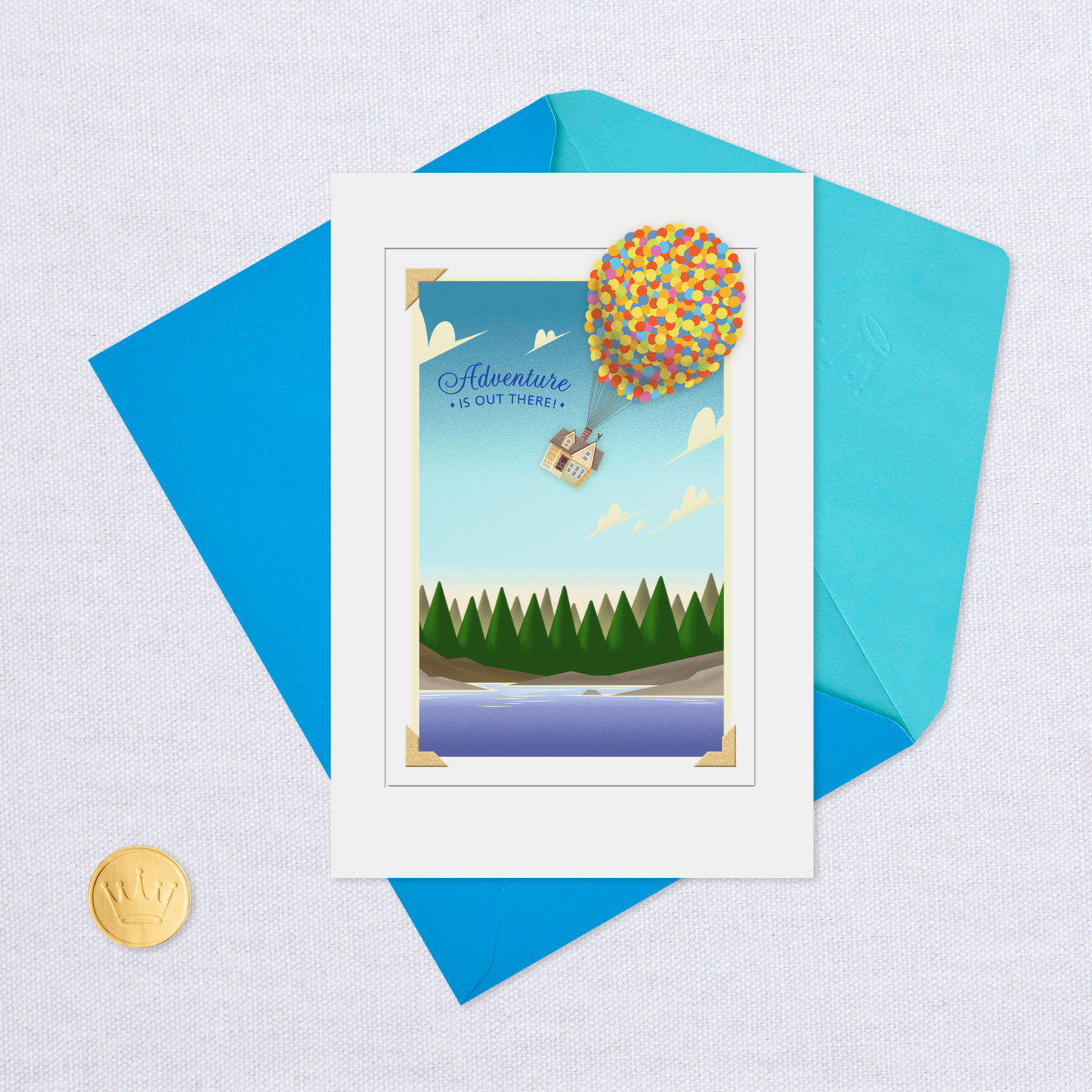 Disney Pixar Up Adventure Is Out There Congratulations Card