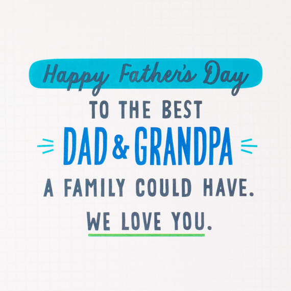 Best Dad Trophy Father's Day Card for Grandpa, , large image number 2