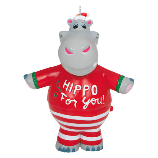 I Want a Hippopotamus for Christmas Musical Ornament, 