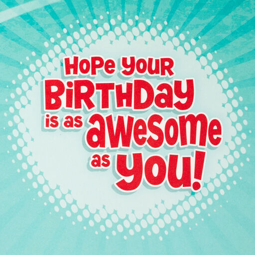 Marvel Spider-Man Pop-Up 7th Birthday Card, 