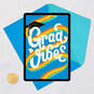 Grad Vibes Rainbow and Mortarboard Venmo Graduation Card, , large image number 7