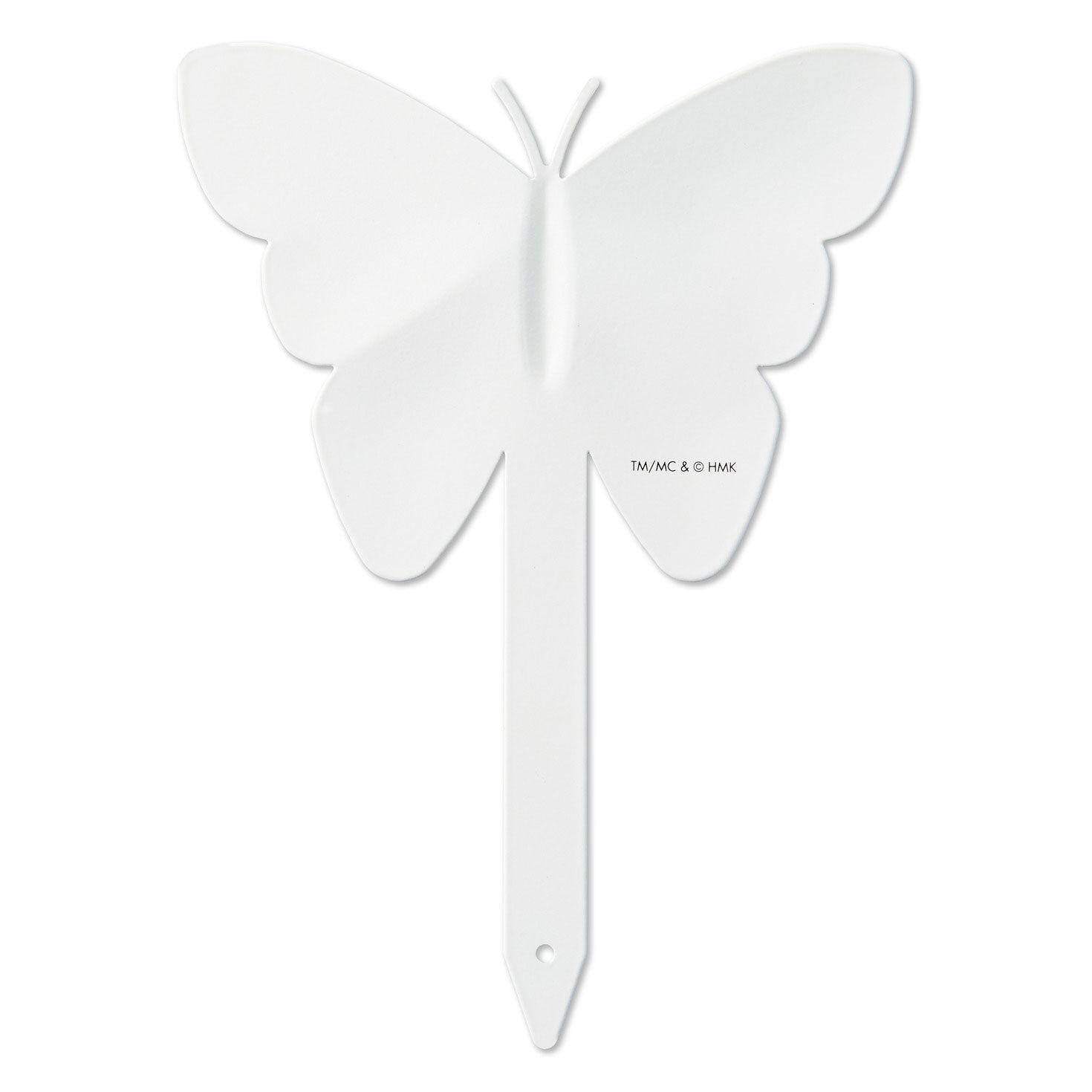 Blue and Green Butterfly Garden Stake for Mom back image number 2