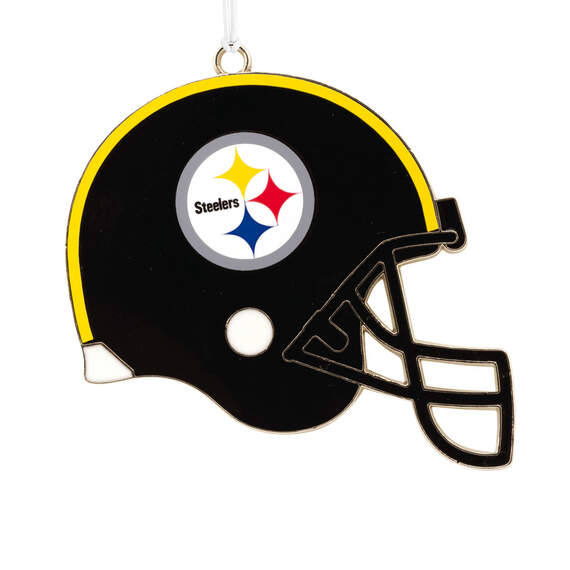 NFL Pittsburgh Steelers Football Helmet Metal Hallmark Ornament, , large image number 1