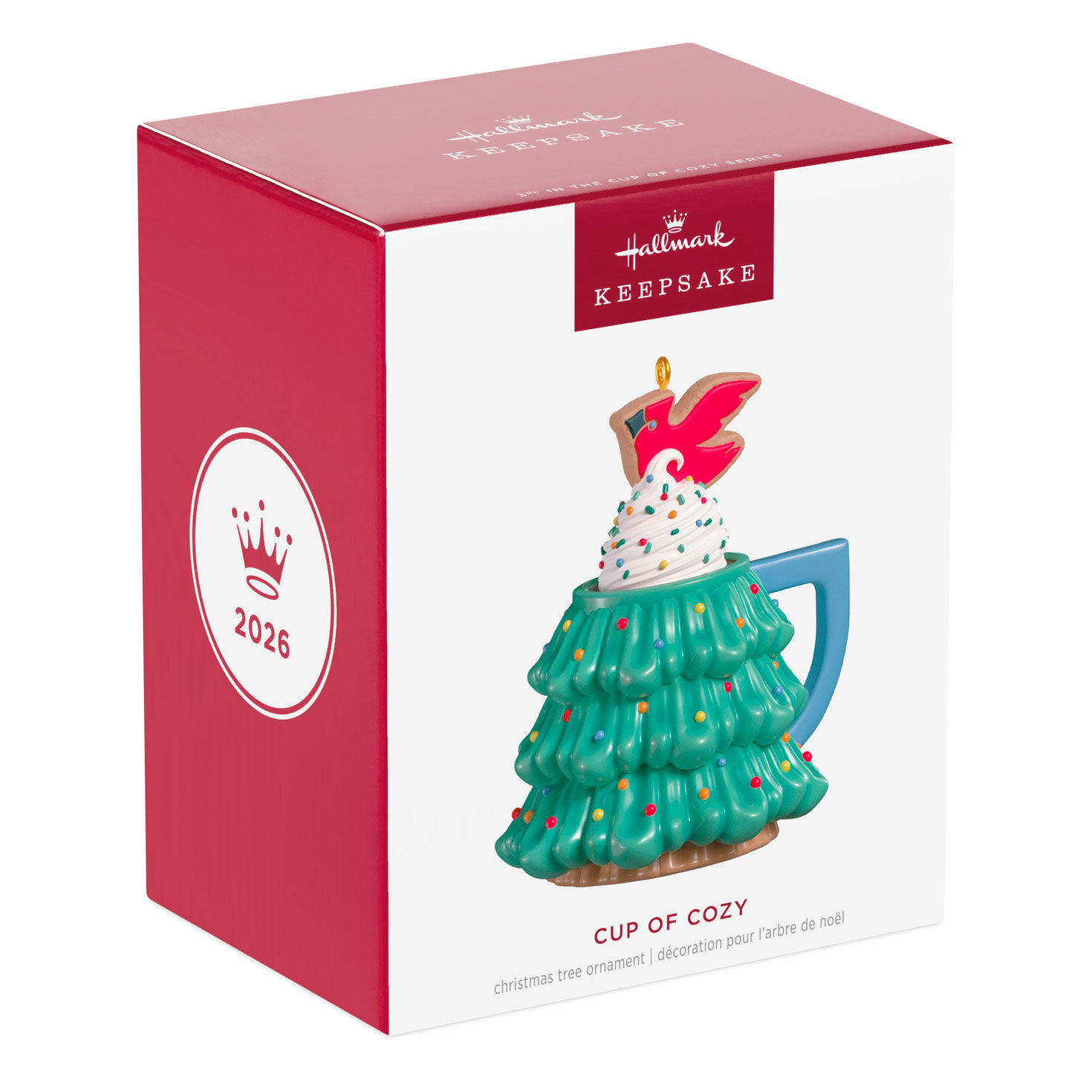 Christmas Tree With Bird Mug Keepsake Ornament Package Front image number 7