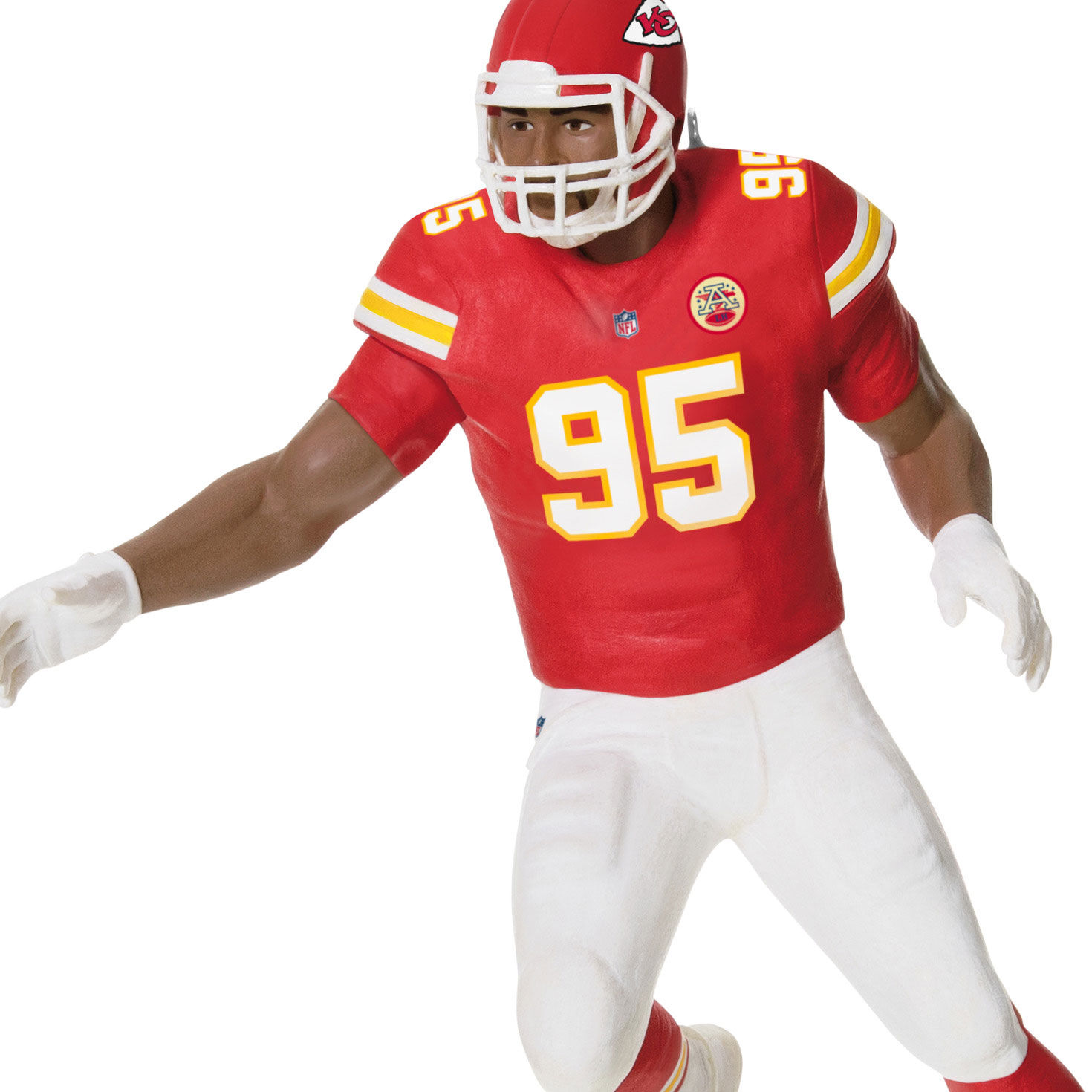 Kansas City Chiefs Chris Jones Keepsake Ornament  image number 5