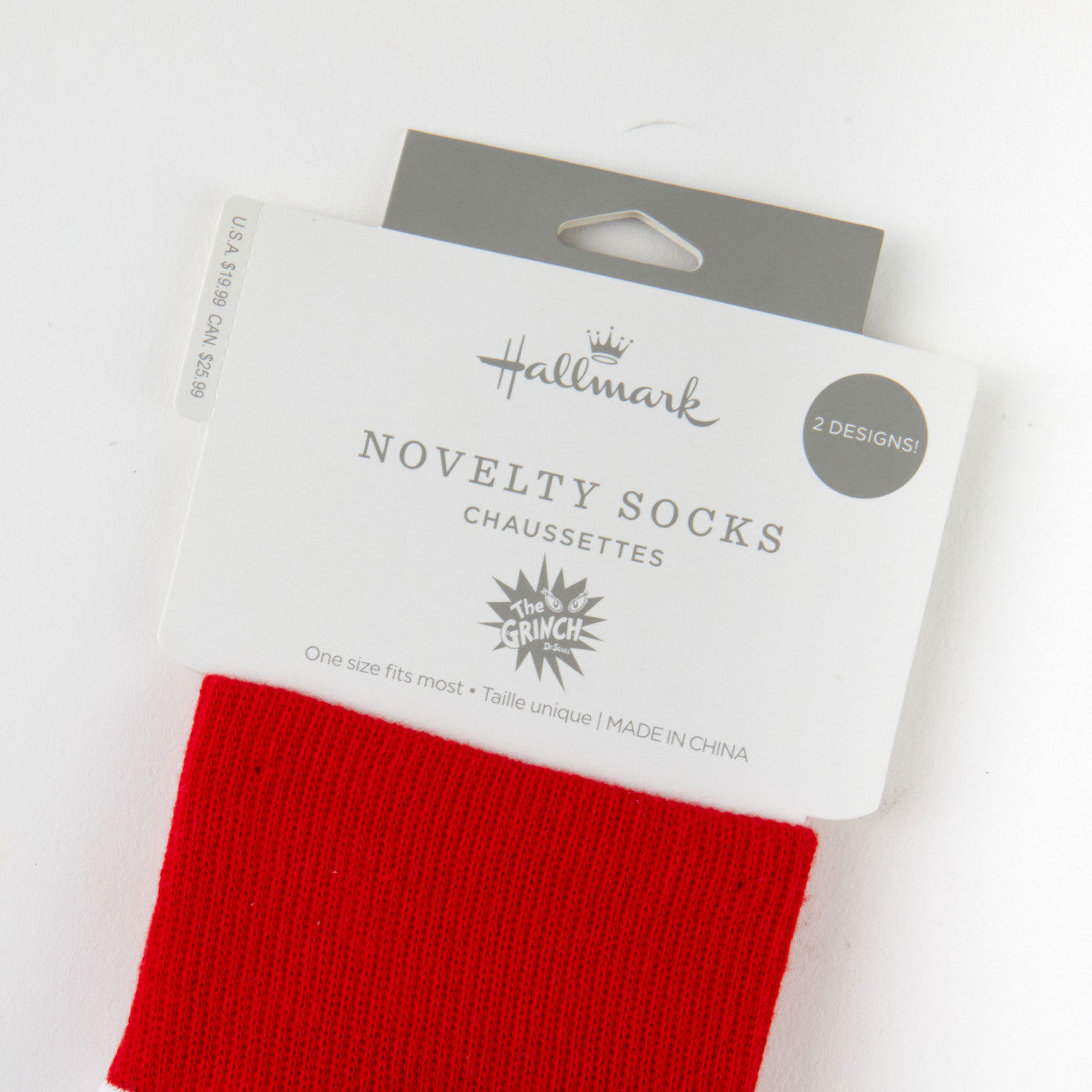 Dr. Seuss's How the Grinch Stole Christmas!™ Grinch and Max Novelty Socks for only USD 22.99 | Hallmark