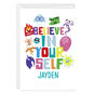 Inside Out Emotions Personalized Encouragement Card Front image number 1