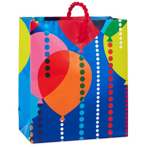 Party Balloons Gift Card Holder Mini Bag, 4.5", 
