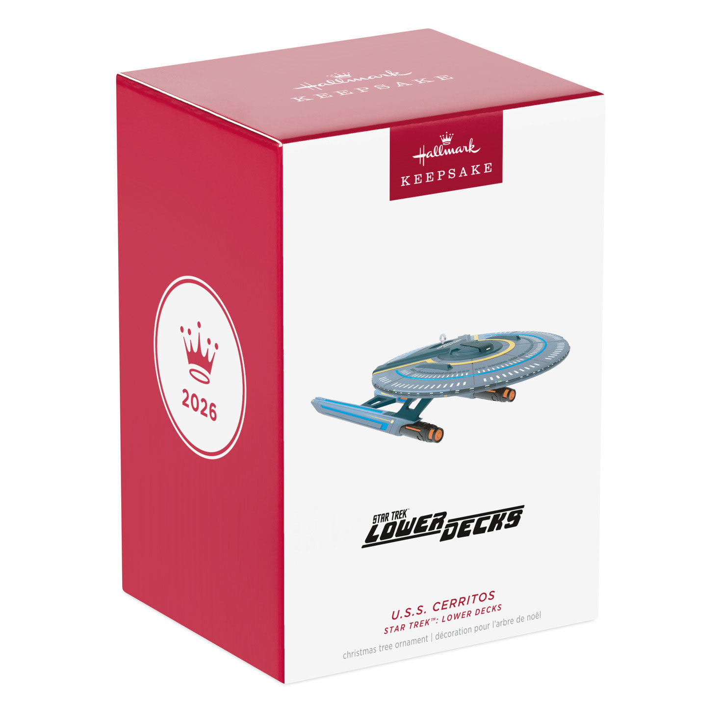 Star Trek: Lower Decks Spaceship Keepsake Ornament paclage front image number 7