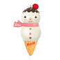 Mom Snowman Ice Cream Cone 2024 Ornament, , large image number 1