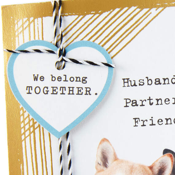 Husbands, Partners, Friends Anniversary Card for Husband, , large image number 4